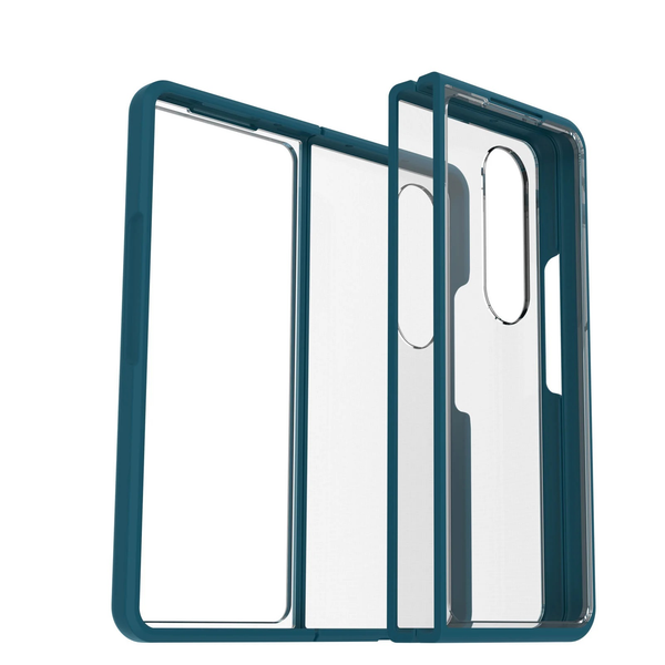 OtterBox Thin Flex Case For Samsung Galaxy Z Fold4 - Clear/Blue