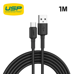 USP Boost Up USB-C to USB-A Cable 1m - Black