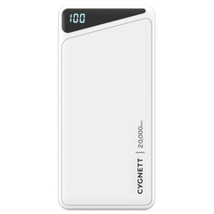 Cygnett ChargeUp Boost 2nd Gen 20K mAh Power Bank - White