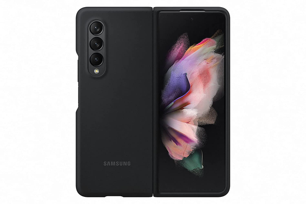 Samsung Galaxy Z Fold 3 Silicone Cover - Black