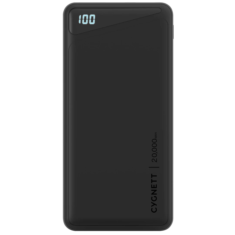 Cygnett ChargeUp Boost 2nd Gen 20K mAh Power Bank - Black