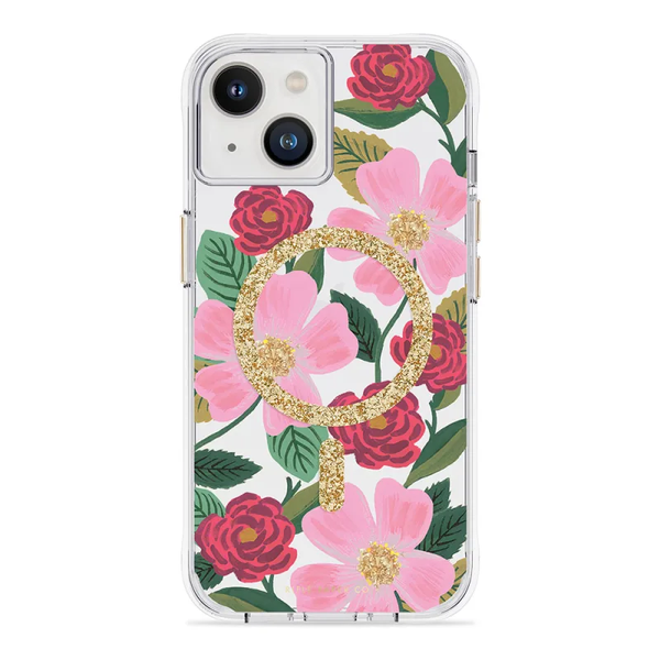Case-Mate Rifle Paper Case For Apple iPhone 14 - Rose Garden