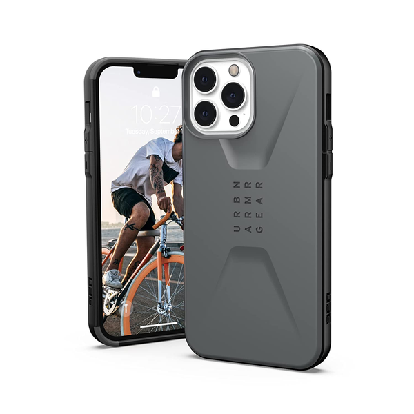 UAG Civilian Case For Apple iPhone 13 Pro Max - Silver