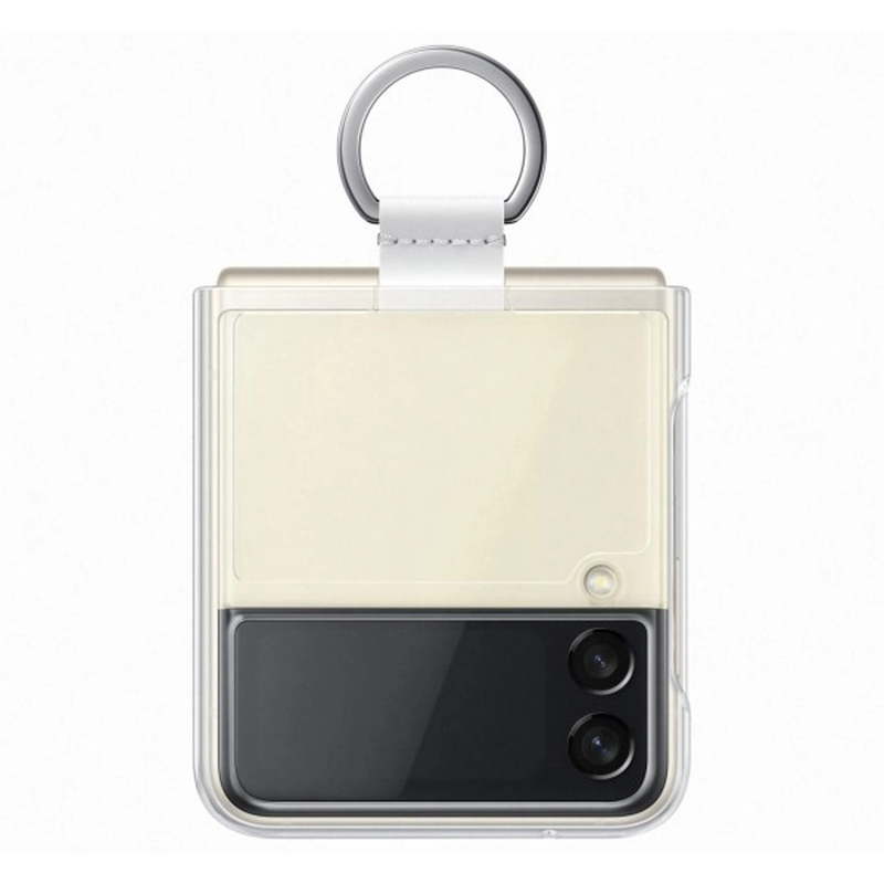 Samsung Clear Cover with Ring For Samsung Galaxy Z Flip3 - Clear