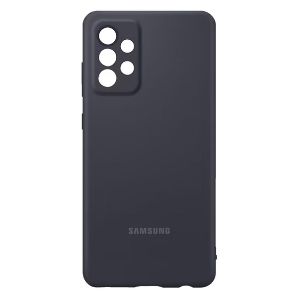 Samsung Galaxy A72 (6.7") Silicone Cover - Black