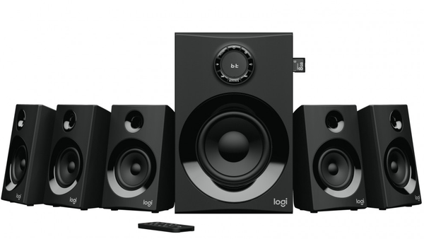 Logitech Z607 5.1 Surround Sound Speaker System- Black