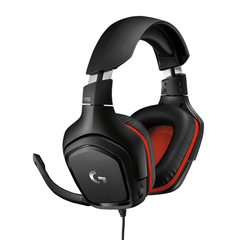 Logitech G332 Gaming Headset - Black/Red