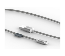 Griffin USB-A to Lightning Cable Premium 5ft - Silver