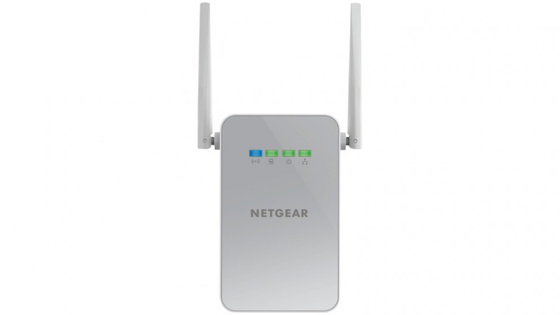 Netgear PLW1000 Powerline 1000 + WiFi Range Extender - White