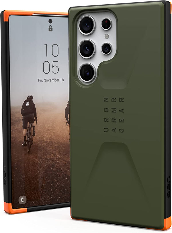 UAG Civilian Case For Samsung Galaxy S23 Ultra - Olive Drab