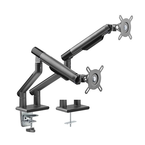 Brateck Aluminium Monitor Arm with Mechanical Spring - Grey