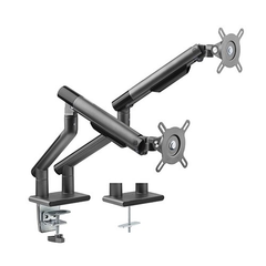 Brateck Aluminium Monitor Arm with Mechanical Spring - Grey