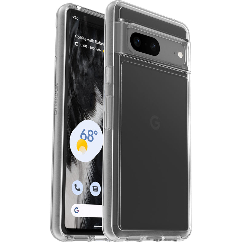 OtterBox Symmetry Antimicrobial Case For Google Pixel 7 - Clear