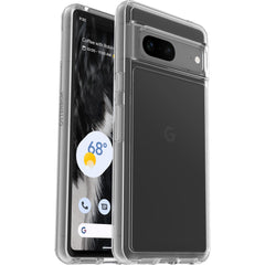 OtterBox Symmetry Antimicrobial Case For Google Pixel 7 - Clear
