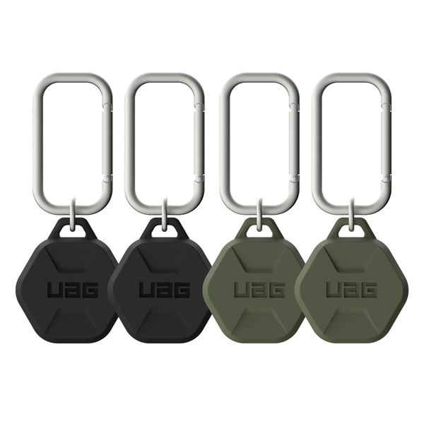 UAG Scout Case For Apple AirTags 4 Pack - Black/Olive