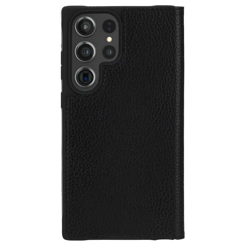 Case-Mate Wallet Folio Case For Samsung Galaxy S23 Ultra - Black