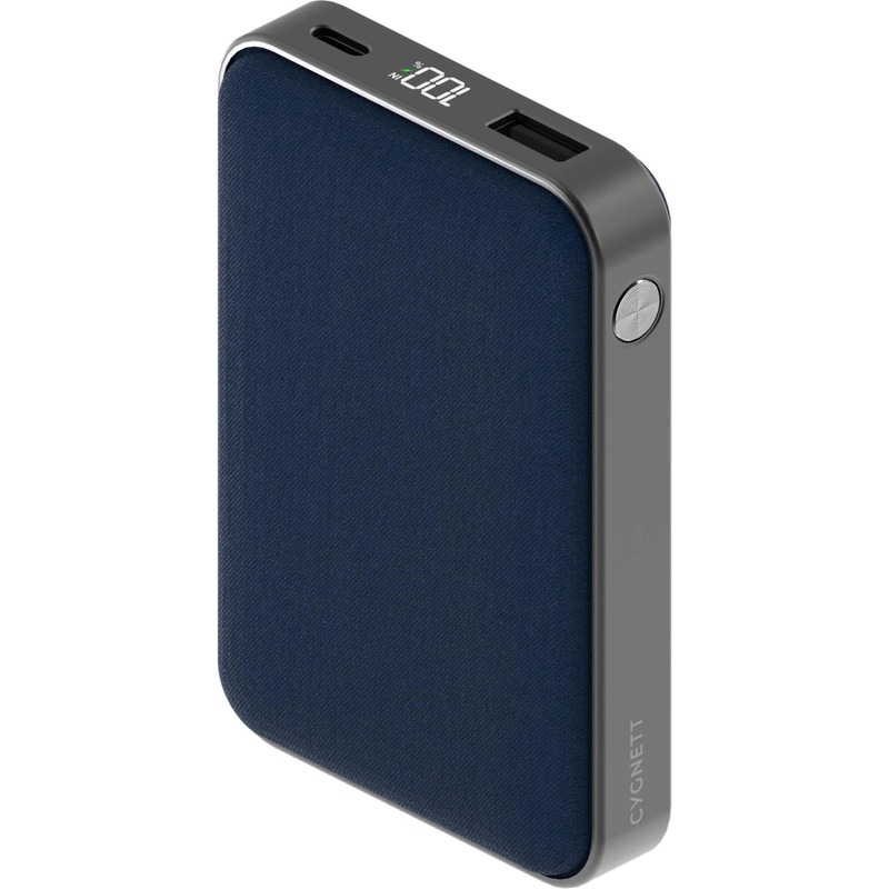 Cygnett ChargeUp Reserve 2nd Gen 10K mAh Power Bank - Blue