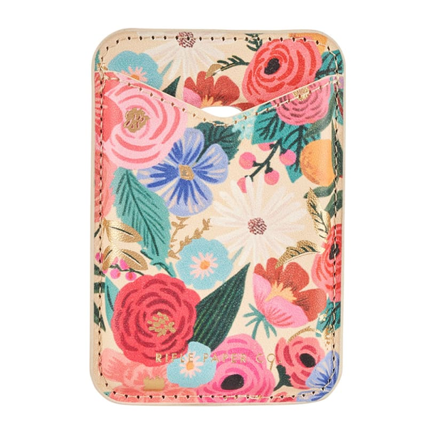 Case-Mate Rifle Paper Magnetic Card Holder - Garden Party Blush