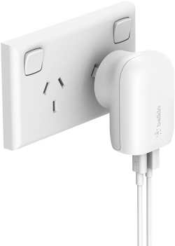 Belkin BOOST CHARGE Dual Wall Charger with PPS 37W - White