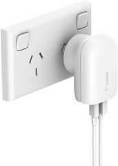 Belkin BOOST CHARGE Dual Wall Charger with PPS 37W - White