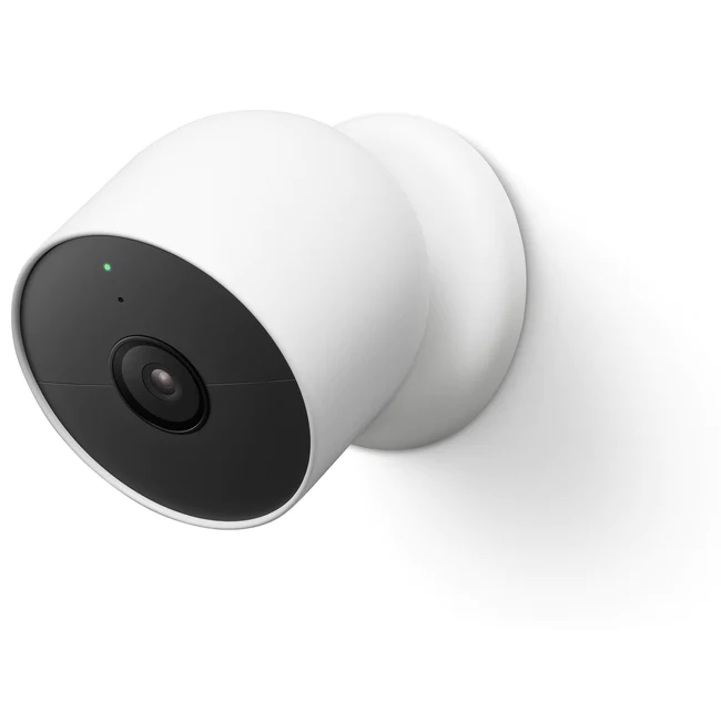 Google Nest Cam (Outdoor or Indoor, Battery) 1 Pack - White