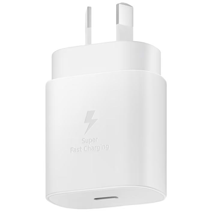 Samsung 25W USB-C wall Charger - White