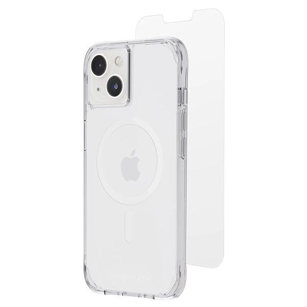Case-Mate Tough Clear Plus Case & Screen Protector For iPhone 14