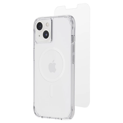 Case-Mate Tough Clear Plus Case & Screen Protector For iPhone 14