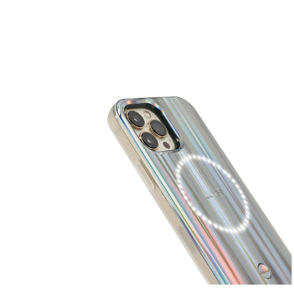 Case-Mate LuMee Halo Case For Apple iPhone 13/13 Pro 6.1-Iridescent