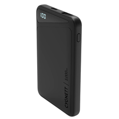 Cygnett ChargeUp Boost 2nd Gen 5K mAh Power Bank - Black