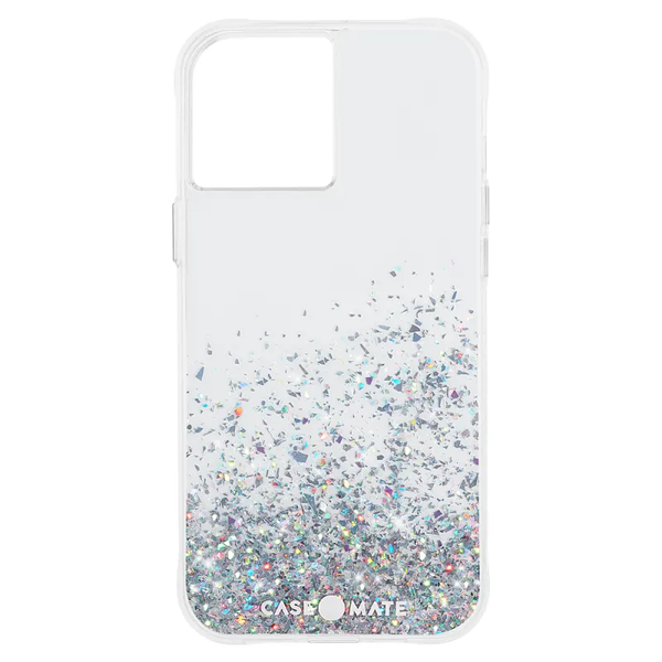 Case-Mate Twinkle Ombre Case For iPhone 12/12 Pro - Clear/Black