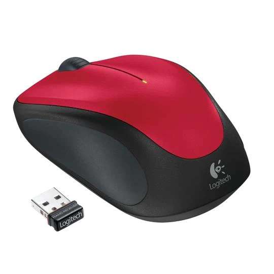 Logitech M235 Wireless Mouse - Red