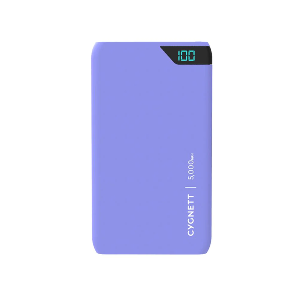 Cygnett ChargeUp Boost 5000mAh Power Bank - Lilac