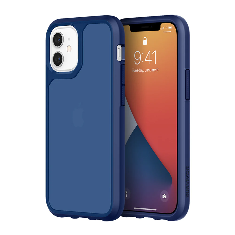 Survivor Strong Case For Apple iPhone 12 mini - Navy