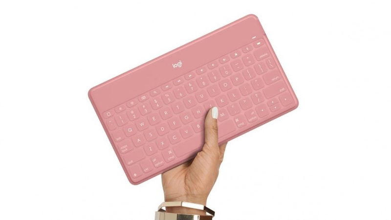 Logitech Keys-to-Go Portable Bluetooth Keyboard - Pink