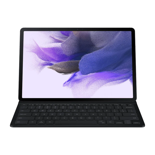 Samsung Galaxy Tab S8+/S7+/ S7 FE 12.4" Book Cover Keyboard -Black
