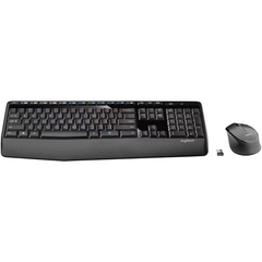 Logitech MK345 Wireless Keyboard & Mouse Combo - Black