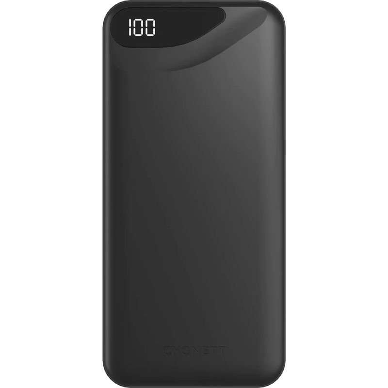 Cygnett ChargeUp Boost 3rd Gen 20K mAh Power Bank - Black