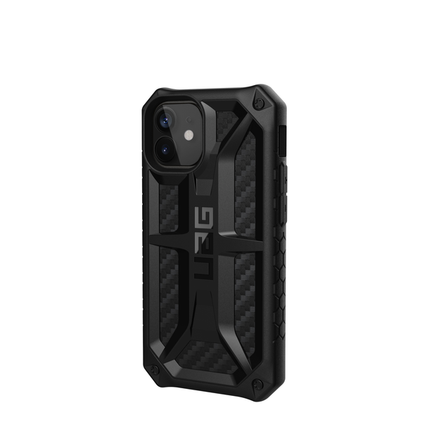 UAG Monarch Case For Apple iPhone 12 mini - Carbon Fibre