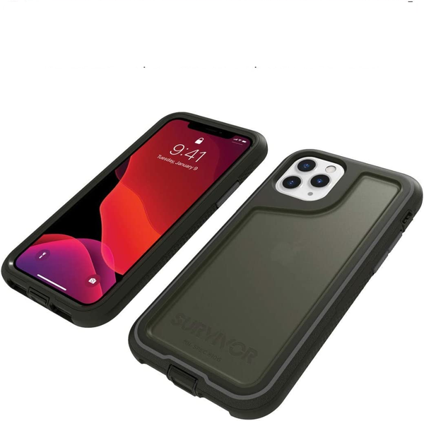 Survivor Extreme Case For Apple iPhone 11 Pro - Black/Grey/Smoke