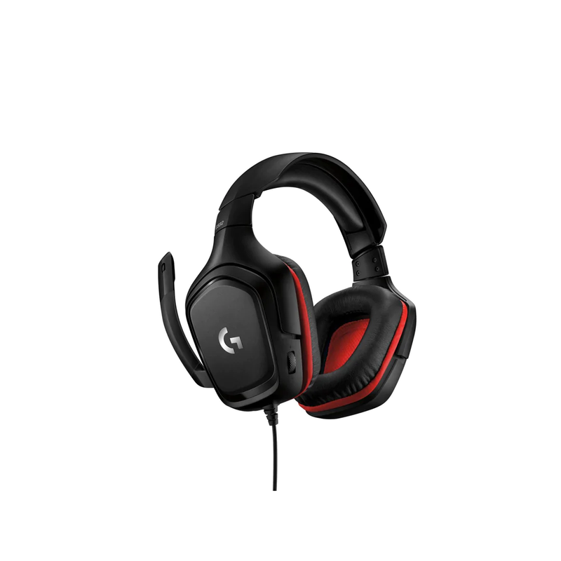 Logitech G332 Gaming Headset - Black/Red