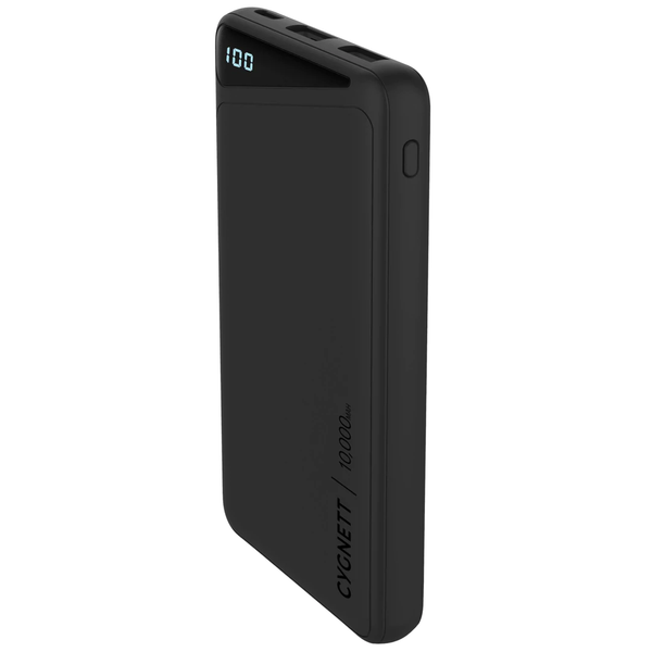 Cygnett ChargeUp Boost 2nd Gen 10K mAh Power Bank - Black