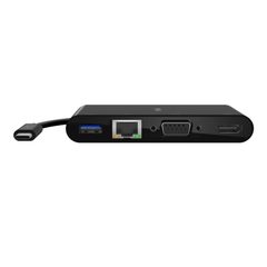 Belkin USB-C Multimedia + Charge Adapter (100W) - Black