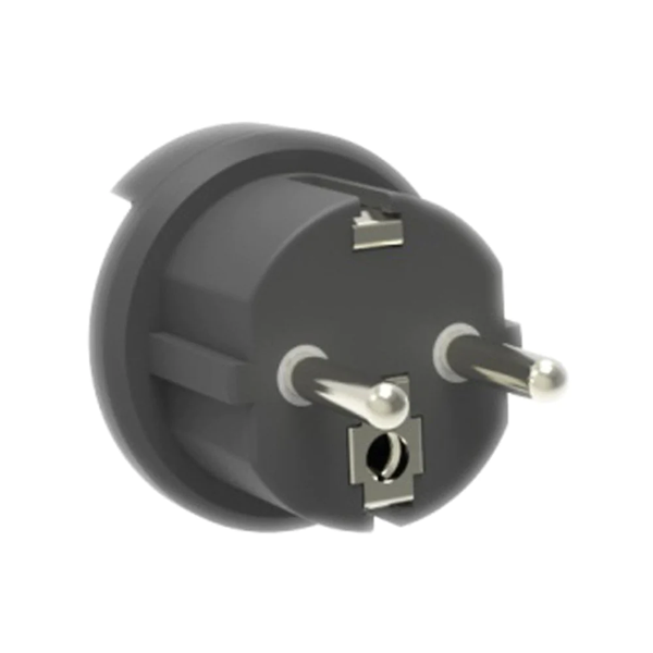 Q2 Power 3 in 1 Outbound International Adaptors - Black/White