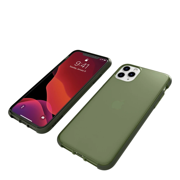 Survivor Clear Case For Apple iPhone 11 Pro Max - Bronze Green
