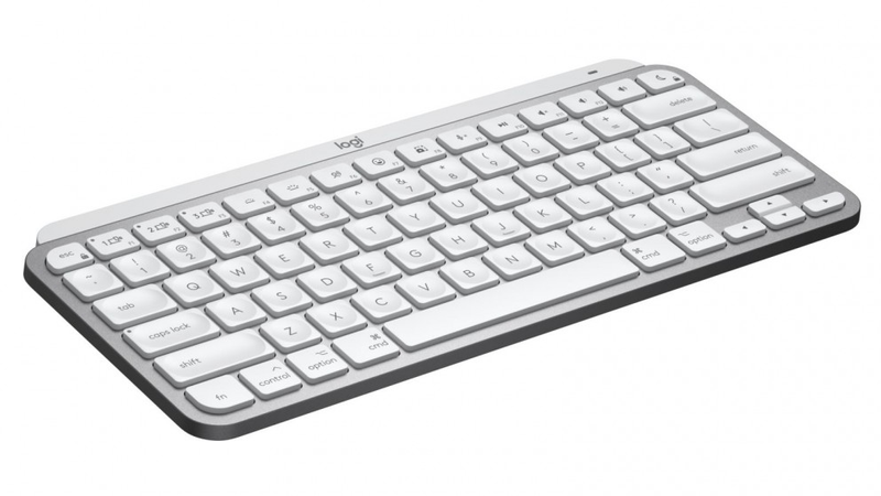 Logitech MX Keys Mini For Mac Wireless Keyboard - Pale Grey