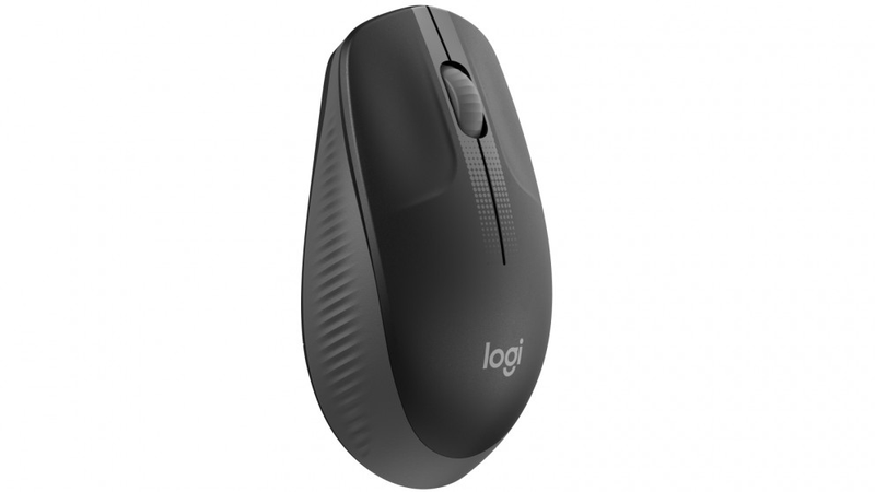 Logitech M190 Full-Size Wireless Mouse - Charcoal