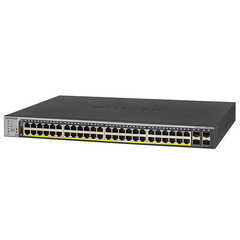 Netgear GS752TP 48 Port Gigabit Smart Switch with PoE - Black