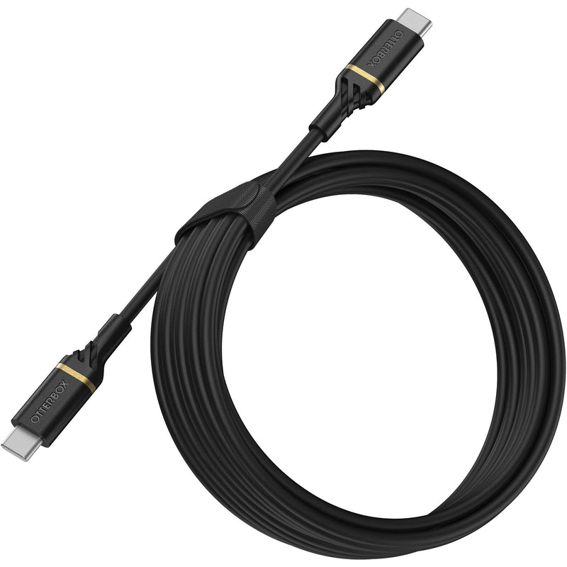 OtterBox Fast Charge Cable USB-C to USB-C (3M) - Black