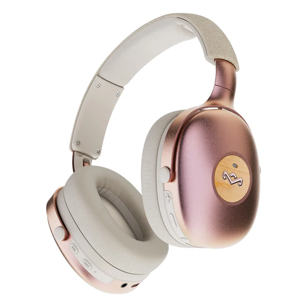 Marley Positive Vibration XL ANC Wireless Headphones - Copper Gold